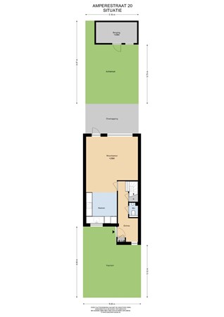 Floorplan - Ampèrestraat 20, 1433 KZ Kudelstaart